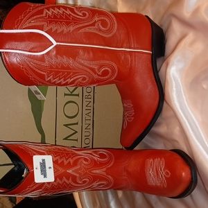 Red Smoky Mountain Cowboy Boots